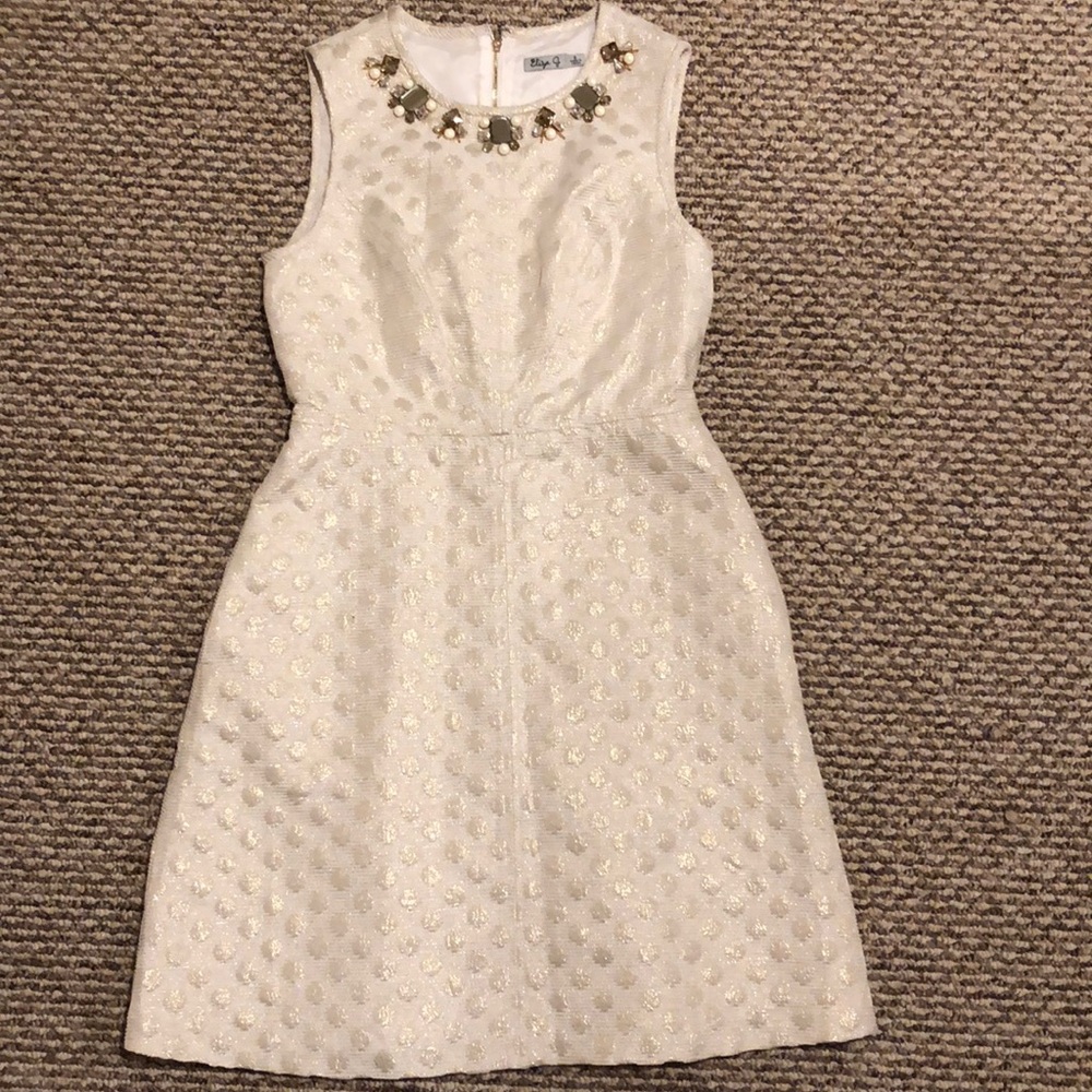 Sparkly Eliza J fit and flare dress size 6